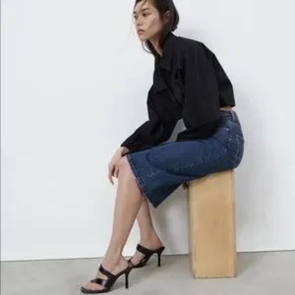 Zara leather sandals 9 us NWT - Picture 5 of 5